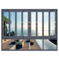 Ventanas de Aluminio para Casa en China, Perfiles de Aluminio Modernos, Ventanas Corredizas para Balcón