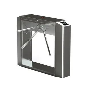 A10 Turnstile Ticket Reader Sliding Door Tripod Turnstile Gate for Motor Controller with Barcode Scanner