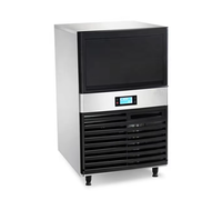 Machine à glaçons carrés en cristal de galets commerciaux de 25 kg, 40 kg, 50 kg, 60 kg pour les restaurants et les bars