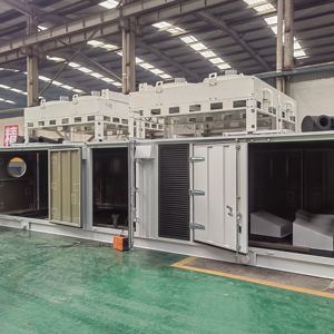 מיכל 1MW 1.2MW טבעי/ביוגז/ביומסה תחנת כוח מחולל גז - Product Image 2