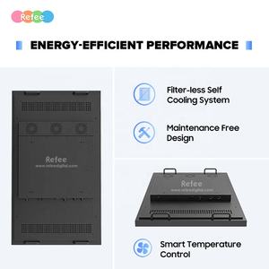 شاشة عرض رقمية LCD عالية السطوع مقاومة للماء للاستخدام الخارجي مع شاشة تعمل باللمس للأعمال التجارية ذاتية الخدمة - Product Image 4