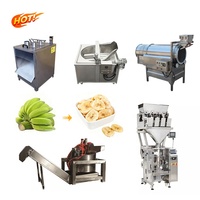 Machine à fabriquer des chips de banane à prix réduit, ligne de production de chips de banane, ligne de production de tranches de banane frites