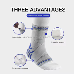 Adjustable Elastic Compression <strong>Ankle</strong> <strong>Support</strong> Brace Comfortable <strong>Ankle</strong> Guard Fitness Protection <strong>Bandage</strong> for Running Cycling - Product Image 5