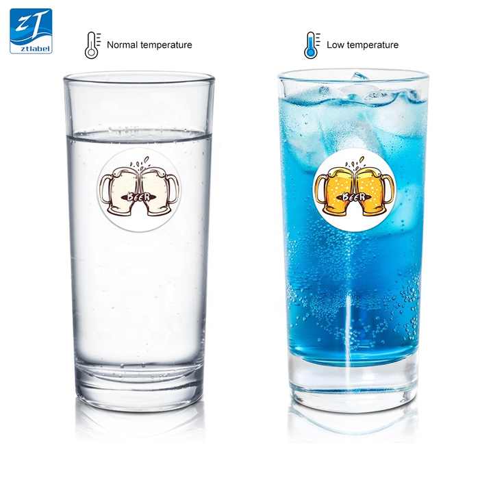 Custom Printing Thermochromic Labels for Outdoor Products