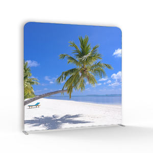 Support de toile de fond Techpro pour événements de mariage, mur de fleurs, 8x8, en alliage d'aluminium, tissu tendu avec couleur personnalisée - Product Image 6