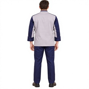 Chaqueta de Chef Unisex de Poliéster y Algodón, 140 GSM, Doble Botonadura, Uniforme de Restaurante, Chaqueta con Logotipo Personalizado - Product Image 2