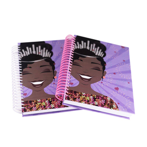 Customize Hard Cover Pp Cover Spiral Notebook And Promotional School Notebook