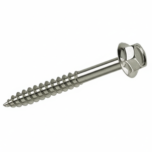 KOVERVIT AA MUSTAD Viti per Tetti in Legno 6.5X 50mm Set da 10 Pezzi, Viti Autofilettanti Zincate con Filettatura M3.5, Finitura Ossido Nero - Product Image 1