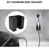 Support mural pour chargeur de véhicule électrique portable, kit de fixation pour chargeur EV, support de câble avec crochet en J pour véhicule électrique