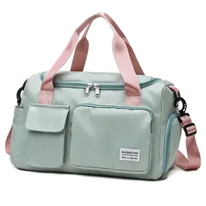 Women Weekend Overnight Gym Sports Waterproof Luggage Bag Travel Bag For Duffel Bag
