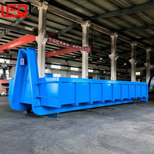 Bacs <span class=keywords><strong>de</strong></span> <span class=keywords><strong>récupération</strong></span> <span class=keywords><strong>de</strong></span> déchets en acier pour chariot élévateur, conteneurs <span class=keywords><strong>de</strong></span> <span class=keywords><strong>récupération</strong></span> <span class=keywords><strong>de</strong></span> déchets, bacs à ordures à chargement frontal, 8 yards, empilables - Product Image 4