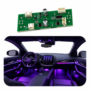 Fabricant de PCBA de contrôle LED automobile haute performance, module d'éclairage ambiant intelligent, conception personnalisée en usine - Product Image 1