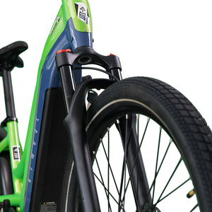 Bicicleta Eléctrica Lazybear con Batería de Litio Oculta de 750W 48V, 8 Velocidades, Diseño Urbano, Cuadro de Aluminio de 27.5 Pulgadas, en Stock - Product Image 3