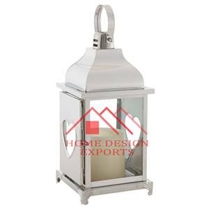 Lanterne à bougie en acier inoxydable pour la décoration des hôtels, des restaurants, des couloirs de mariage et des centres de table - Product Image 1