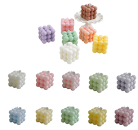Vente en gros Bougie parfumée en forme d'ours longue durée Cire de soja pour cadeau d'anniversaire de mariage