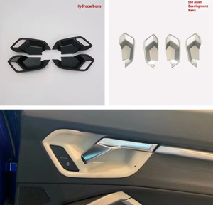 สติ๊กเกอร์ตกแต่งภายในรถยนต์สำหรับ <span class=keywords><strong>Audi</strong></span> <span class=keywords><strong>Q3</strong></span> ปี 2019 วัสดุ ABS สำหรับช่องแอร์ คันเกียร์ คอนโซลกลาง ที่วางแก้ว ที่วางแขน อุปกรณ์ตกแต่งรถยนต์ - Product Image 4