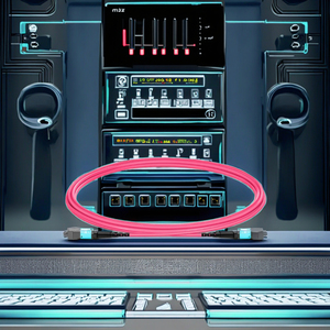 Mtp 12 sợi quang vá dây thấp-mất tốc độ cao 30m giải pháp cho các trung tâm dữ liệu duy nhất-chế độ loại-b cực cáp thông tin liên lạc - Product Image 6