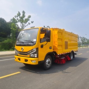Dongfeng 4x2 Versatile Road Sweeper Vehicle for Efficient Urban Road Cleaning Sweeper Truck - Product Image 3