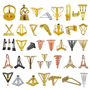 Fourniture d'usine Pieds <span class=keywords><strong>de</strong></span> meubles en métal Table Chaise Canapé Pieds <span class=keywords><strong>Cuisine</strong></span> Salle à manger Salon Jambe pour canapé - Product Image 1