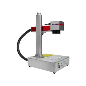 20W 30W 50W CNC kim loại Máy khắc laser Tên Vòng cổ nhẫn/vàng bạc trang sức sợi Laser đánh dấu máy