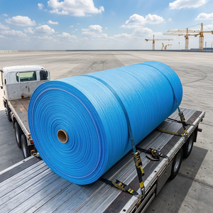 Tissu <span class=keywords><strong>géotextile</strong></span> tissé en polypropylène 100-200KN haute résistance pour la construction routière et civile - Product Image 1