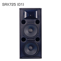 Haut-parleur passif professionnel de haute qualité à double woofer de 15 pouces, impédance de 8 ohms