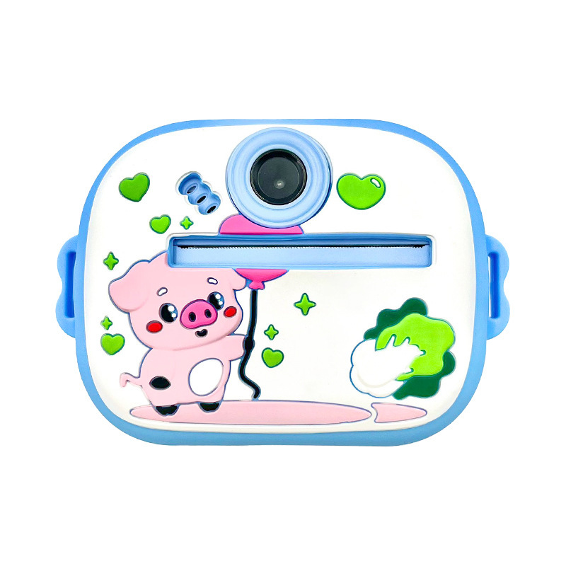 The blue piglet