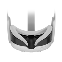 Casing masker mata pelindung silikon lembut tahan lama terbaru 2023 untuk Meta Quest 3 Aksesori Vr