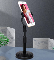 Support de bureau Portable à hauteur réglable, Rotation à 360 degrés pour téléphone Portable