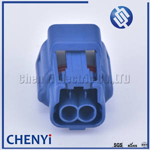 蓝色2针Rs 090系列母 (2.2) 汽车外壳插头塑料防水接线连接器6189-0777 - Product Image 6