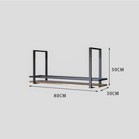 Étagère de rangement suspendue en fer forgé pour bar, comptoir de restaurant, armoire suspendue au plafond, casier à vin, mobilier de maison