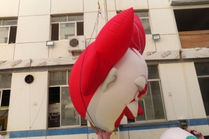 Balon Kepala Badut Tiup, Badut Menyeramkan Tiup, Dekorasi Acara Klub Halloween Tiup, Setan Tiup - Product Image 3
