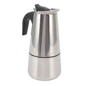เครื่องชงกาแฟเอสเพรสโซสไตล์อิตาลี - หม้อ<span class=keywords><strong>กาแฟ</strong></span>สแตนเลสสองชั้นเพื่อการชงรสชาติเข้มข้นที่บ้าน - Product Image 3