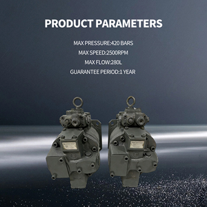 HPV 55,75,105,135,165,210 Hydraulic Axial Piston <b>Pump</b> 420 <b>Bar</b> Parts - Product Image 3
