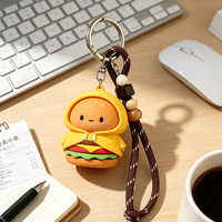 Porte-clés en PVC souple personnalisé, OEM ODM, figurine de dessin animé haute fidélité, abordable, étanche, cadeau d'entreprise en gros