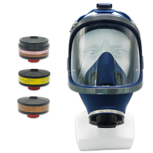 Phong cách vật liệu bóc kháng steampunk Diver lá chắn cao lọc đầy đủ mặt Airsoft gas maschera - Product Image 6