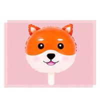 Ballons en aluminium de 18 pouces, version Q, tête d'animal de dessin animé, canard, tigre, vache, panda, chien, décorations pour fête d'anniversaire d'enfants