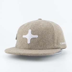Dongguan Premium Hip Hop Designer berretto da Baseball a tesa piatta in lana cappello da Golf Snapback non strutturato nuovo stile con tasca a basso profilo - Product Image 2