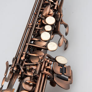 泰山ブランド 中国製 アンティーク銅 ソプラノストレートサックス - Product Image 3