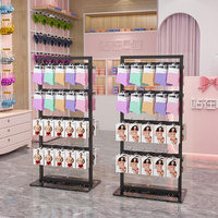 Magasin de détail en métal plage tongs magasin chaussures présentoir chaussettes présentoir support
