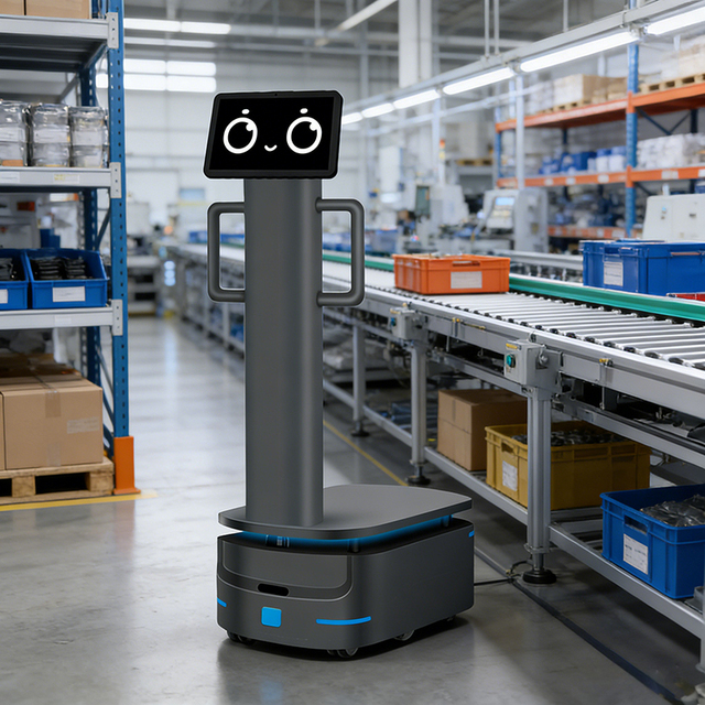 Industrial AMR Robot High Stability Chassis LiDAR Navigation RGBD Camera 500KG Load for Factory Logistics Automation