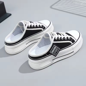 Mocassins Femme 2026 – Chaussures Décontractées d'Été en PU Respirantes à Semelle Épaisse Rehaussante – Chaussures Polyvalentes pour Étudiantes - Product Image 4