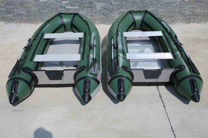Bateau gonflable portable de 200 cm pour la pêche, le rafting et le camping en plein air, kayak adapté aux aventures en extérieur, pour 2 personnes - Product Image 5