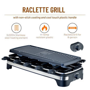 <span class=keywords><strong>Barbecue</strong></span> électrique d'intérieur sans fumée commercial, grill vertical, <span class=keywords><strong>plaque</strong></span> de cuisson amovible <span class=keywords><strong>antiadhésive</strong></span> pour usage domestique et hôtelier - Product Image 5