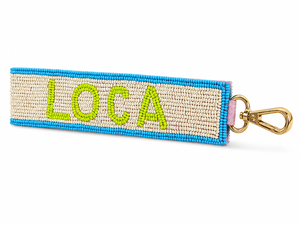 Sstringz Handmade LOCA Keychain Personalized Beaded <b>Key</b> <b>Ring</b> Custom Bag Charm Gift Accessory for <b>Keys</b> Backpacks and Handbags - Product Image 6