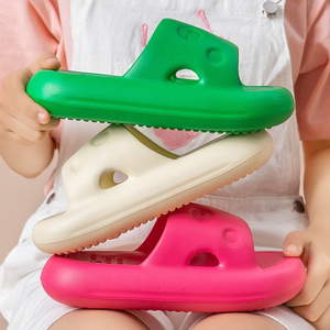 Da <span class=keywords><strong>donna</strong></span> ciabatte estive nuvola Toast Eva schiuma morbida <span class=keywords><strong>sandali</strong></span> con spesse Sole formaggio multicolore per le donne - Product Image 1