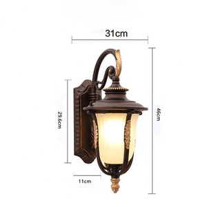 Nueva Lámpara de Pared Europea para Exteriores, Impermeable IP65, Lámpara de Pasillo Moderna, Creativa, Retro, Lámpara de Pared para Exteriores del Hogar - Product Image 3