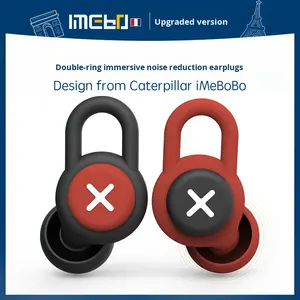 Tapones para los Oídos Reutilizables y Plegables, Antiruido, Especiales para Dormir, <span class=keywords><strong>de</strong></span> Silicona, con Súper Reducción <span class=keywords><strong>de</strong></span> Ruido, para Estudiar, Silenciosos, Anti-Ronquidos, Forma Ovalada, Método <span class=keywords><strong>de</strong></span> Inserción - Product Image 4