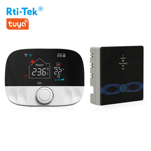 Floor Heating Thermostat Desktop RF Wi-Fi Smart Wall-hung Gas Boiler Thermostat