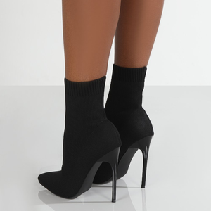 Botas de moda de mujer <span class=keywords><strong>2021</strong></span> Otoño Invierno botas de punto calcetines botas y botines botas zapatos de mujer Zapatos - Product Image 5